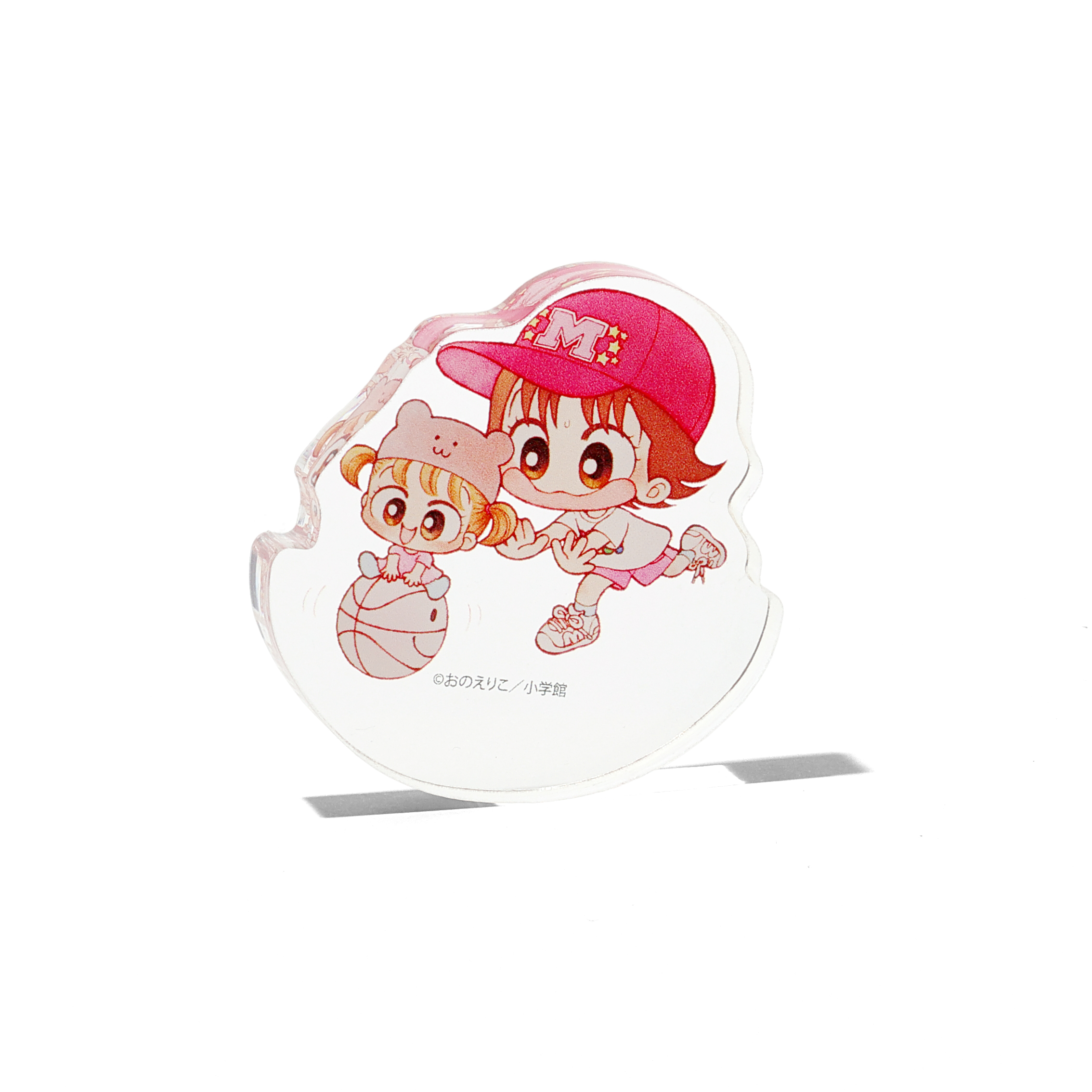 おのえりこ先生 『こっちむいて!みい子』 連載開始35周年記念 ゆらゆらアクリルブロック みい子&ももver.