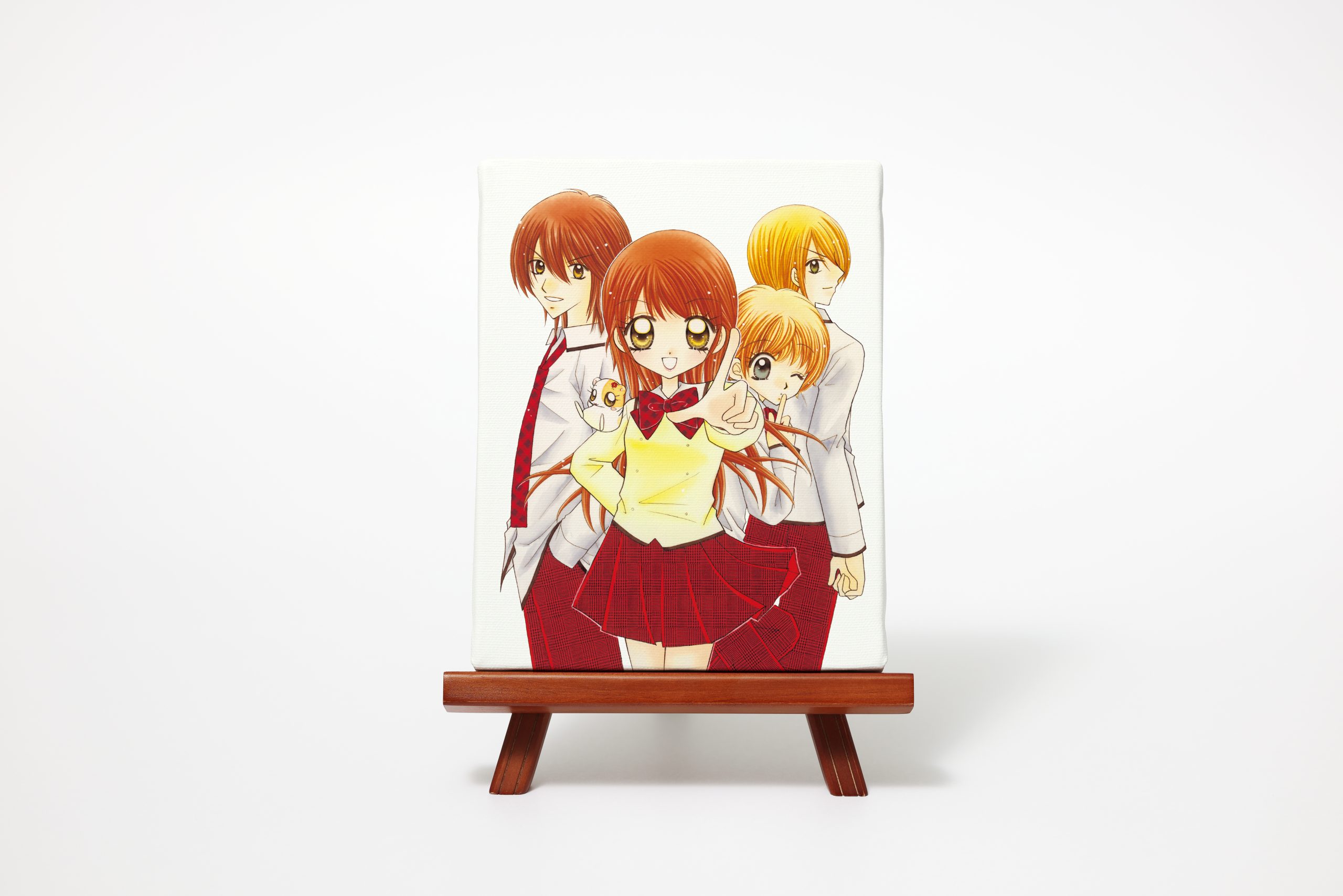 にしむらともこ先生 『極上!! めちゃモテ委員長』 キャンバスアート①コミックス1巻ver.