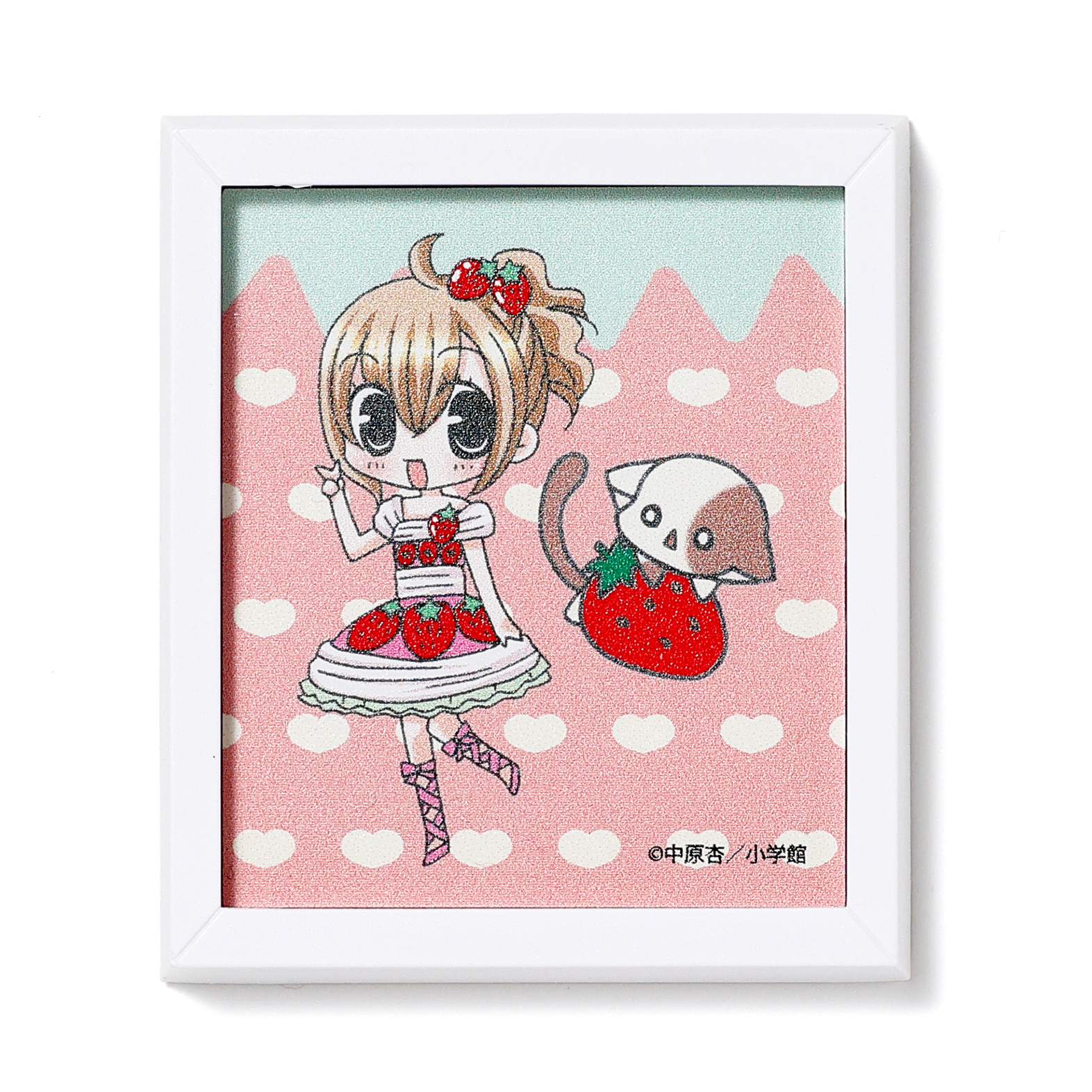 中原杏先生『きらりん☆レボリューション』 フレームマグネット  いちごver.